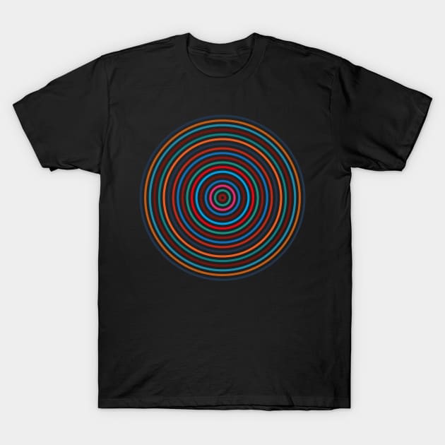 Concentric Colors T-Shirt by n23tees